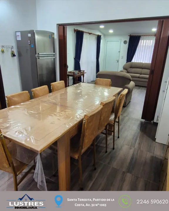 CASA CON 3 HABITACIONES EN VENTA, SANTA TERESITA