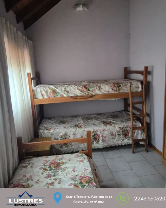 CASA CON 3 HABITACIONES EN VENTA, SANTA TERESITA