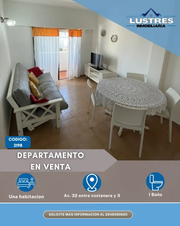 DEPARTAMENTO EN VENTA, SANTA TERESITA