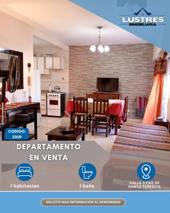 DEPARTAMENTO EN VENTA