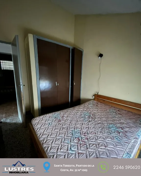 CASA CON 3 AMBIENTES Y AMPLIO LOTE EN VENTA, SANTA TERESITA