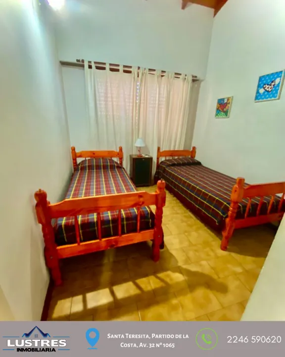 Departamento en venta 3 ambientes, Santa Teresita, a 400 mts de la playa