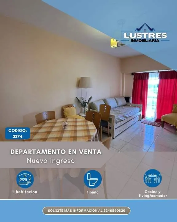 DEPARTAMENTO EN VENTA, SANTA TERESITA
