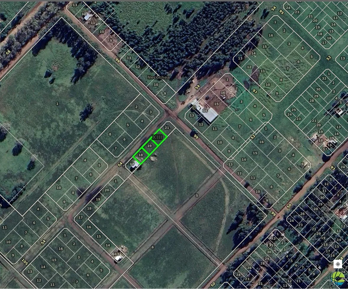 Necochea!!        3 Lotes Juntos A 2000m Del Mar!! Block O Separados