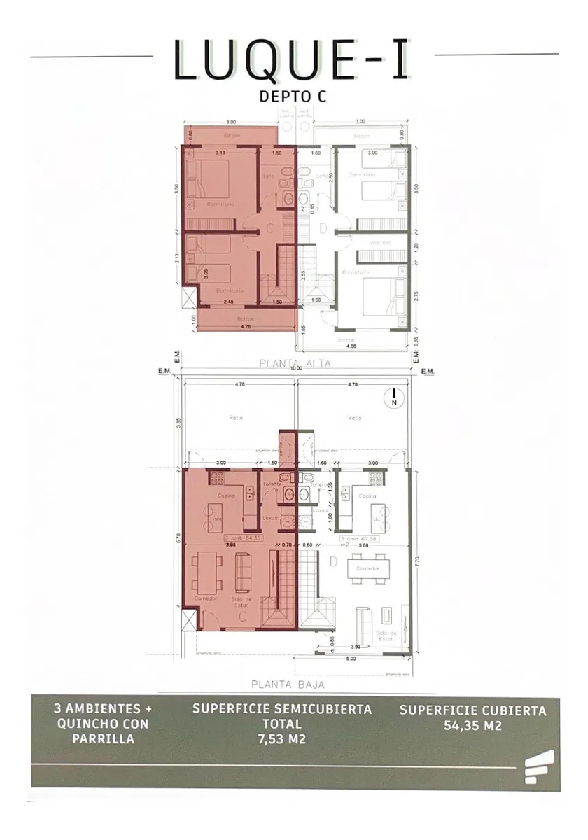 Duplex Unidades A Estrenar