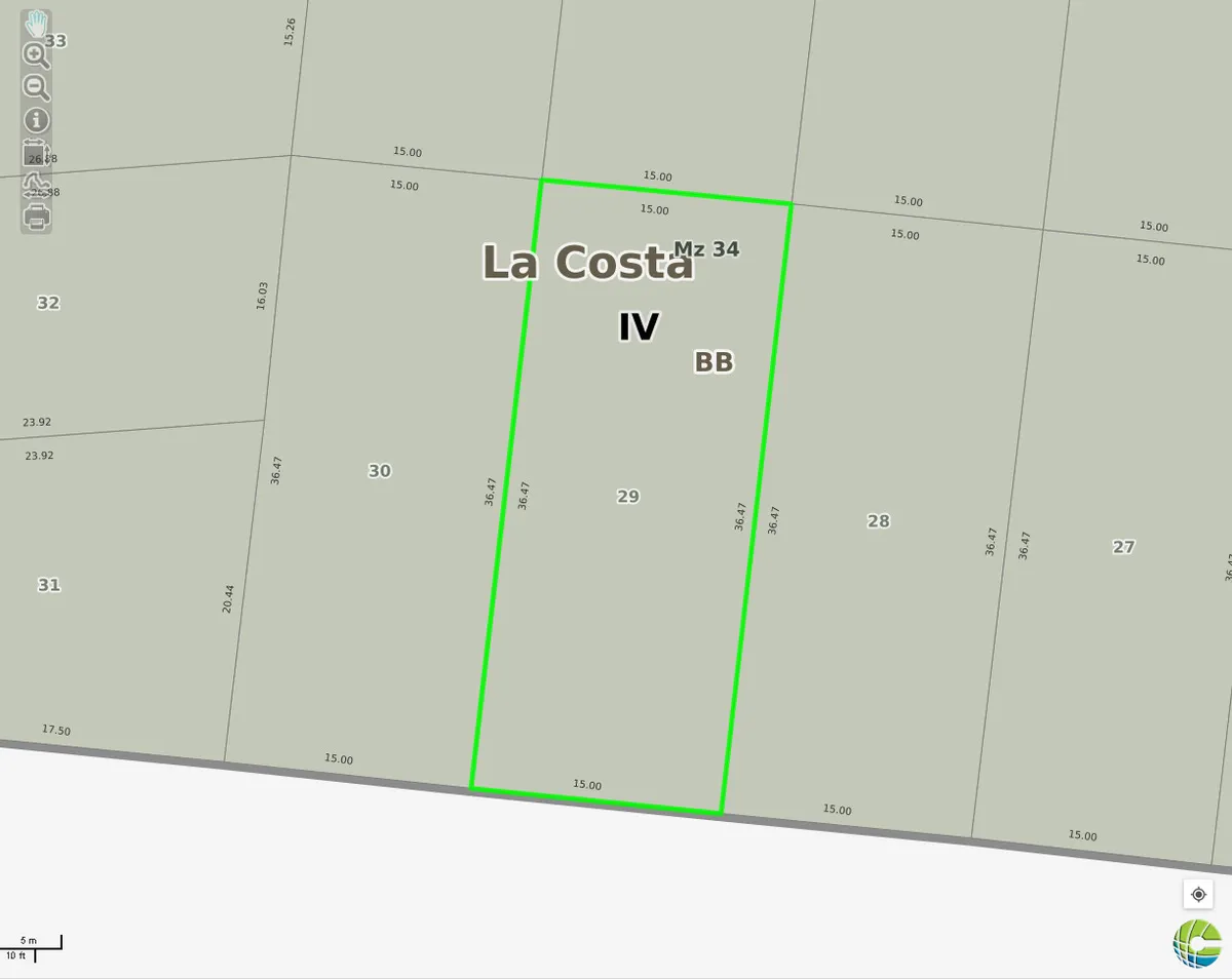 Se Vende Lote De 550m2 En Costa Del Este