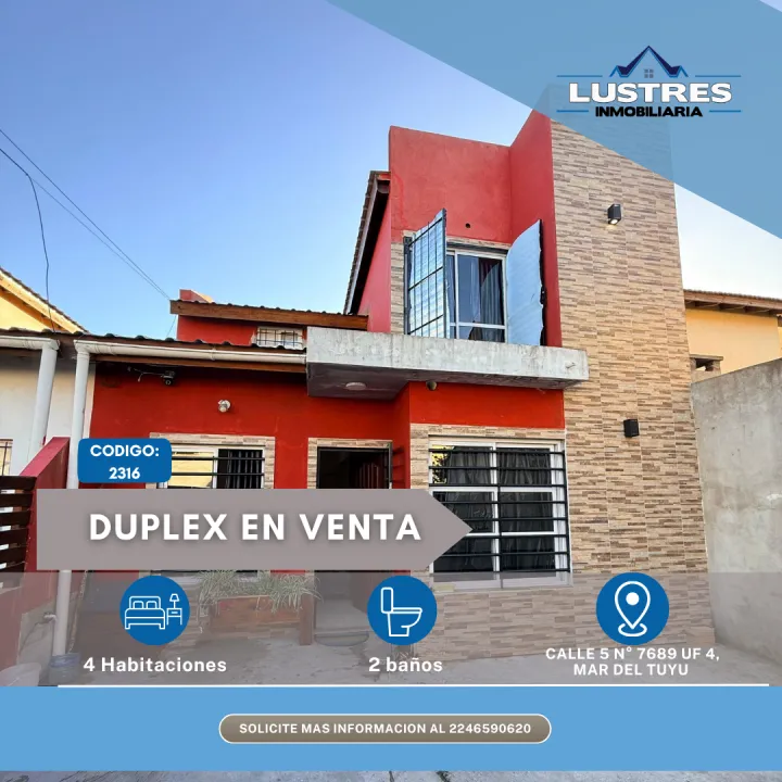 DUPLEX EN VENTA
