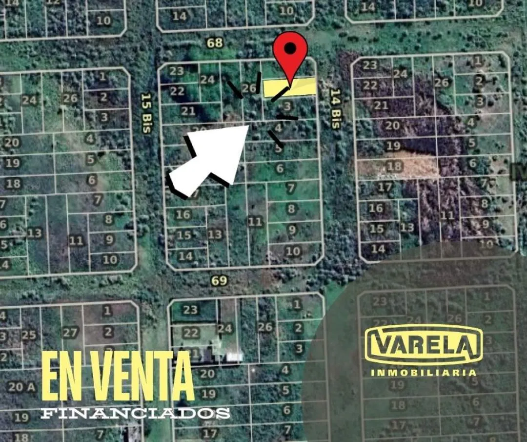 SIETE (7) LOTES BALDÍOS FINANCIADOS