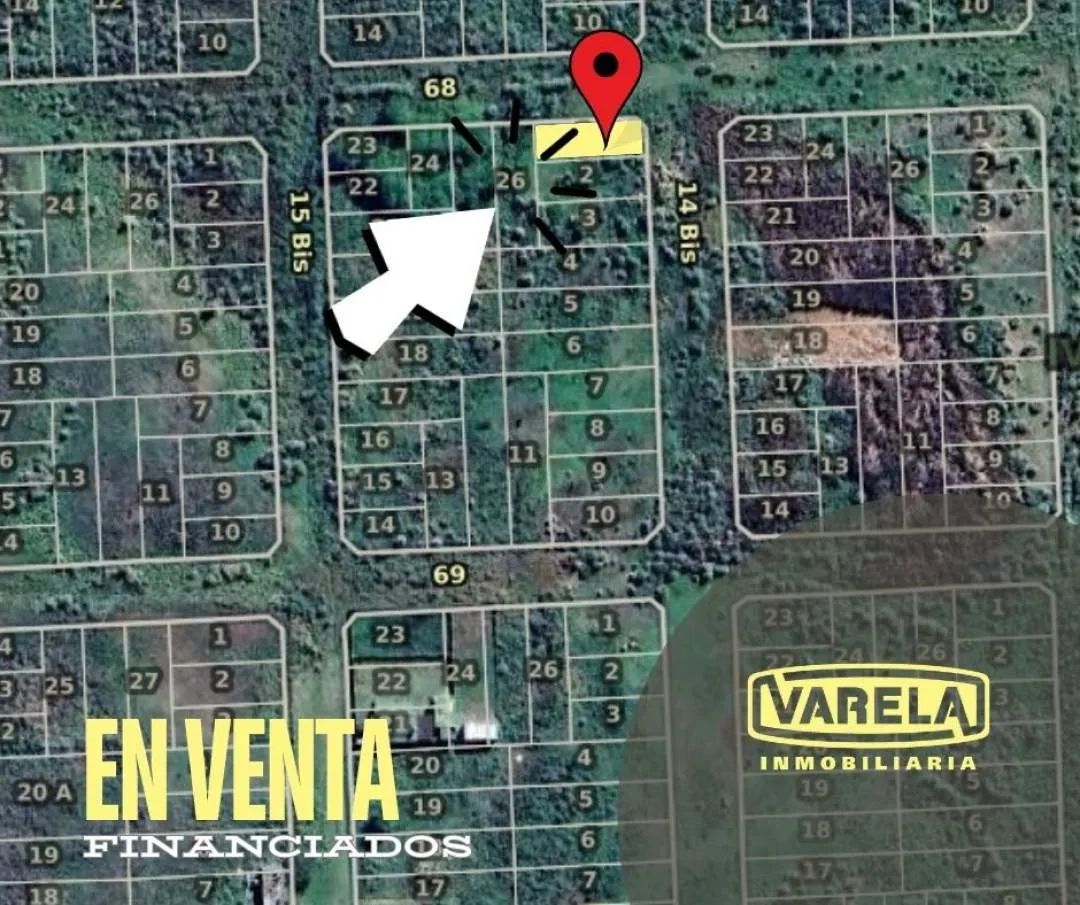 SIETE (7) LOTES BALDÍOS FINANCIADOS