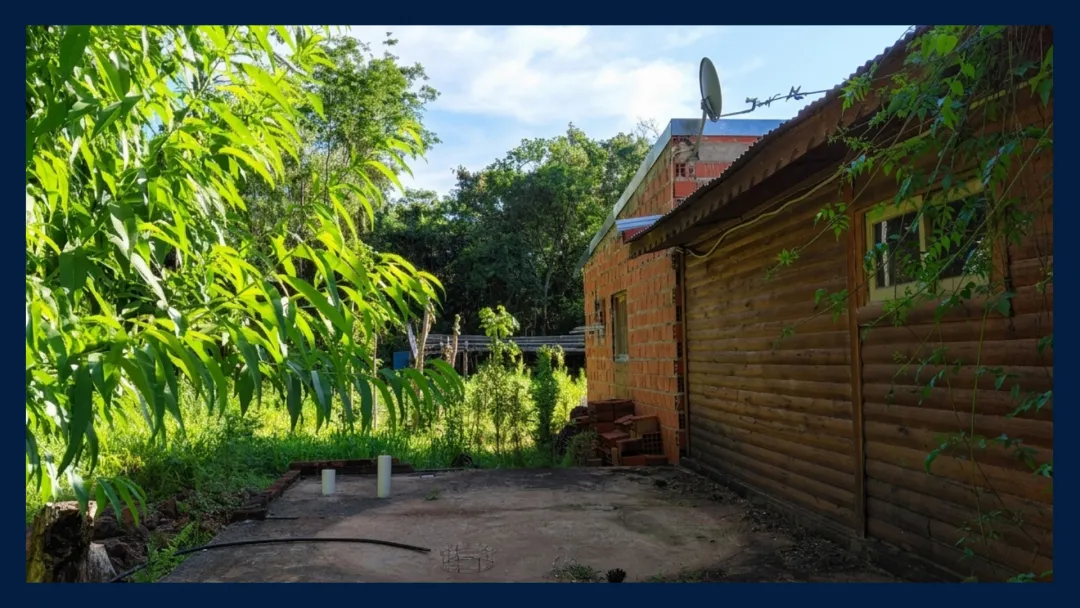 CHACRA  con CABAÑA - Andrade, Misiones.