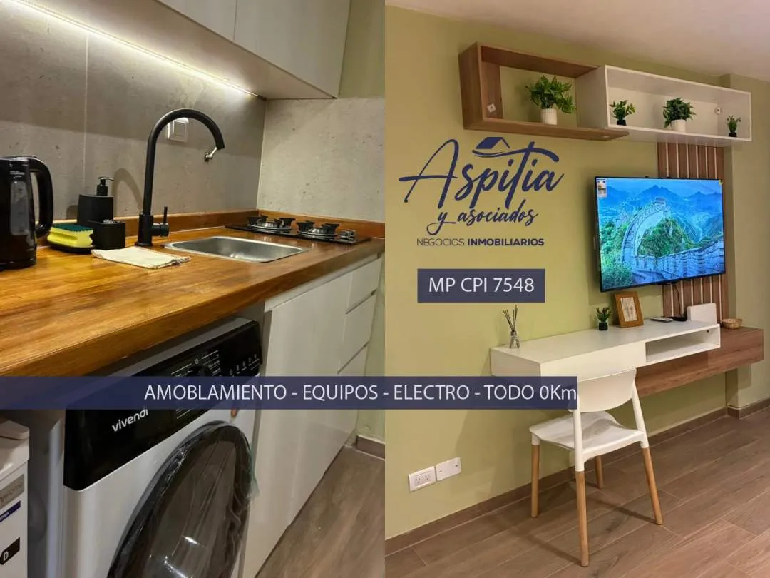 VENTA Monoambiente equipado y amoblado Centro Córdoba