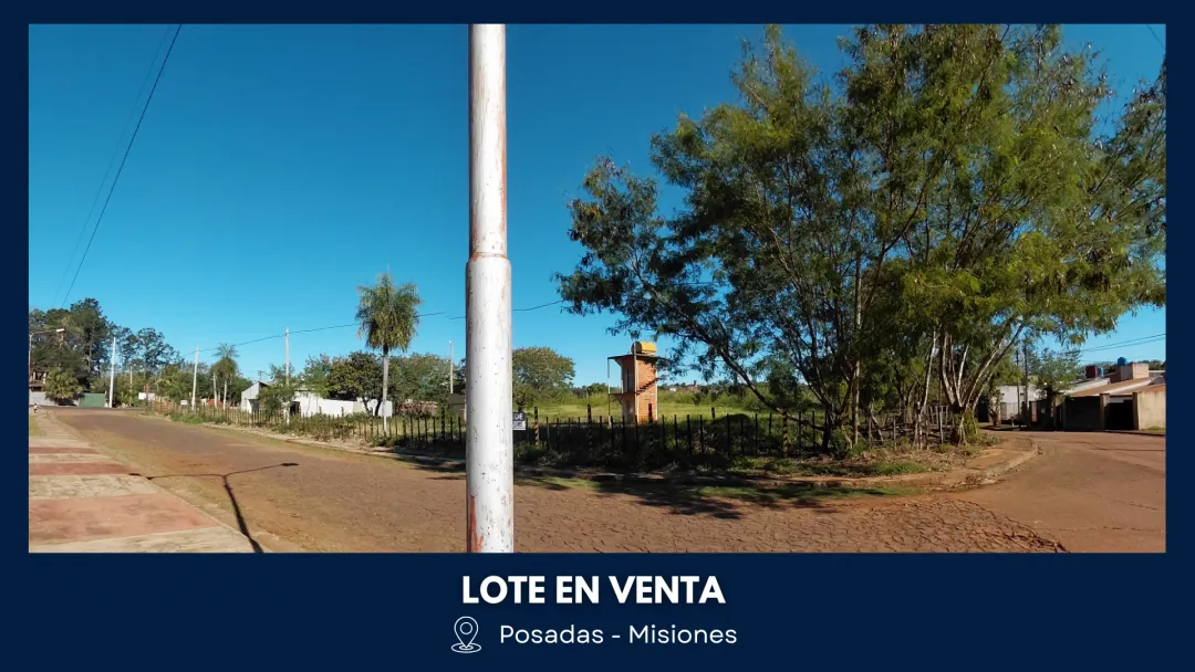 LOTE DE 1265 m2 en ESQUINA A METROS DE LA AV. MONSEÑOR DE ANDREA