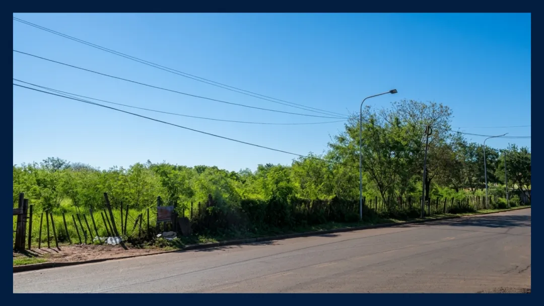 LOTE DE 12m x 33m (423m2) SOBRE AV. MONSEÑOR DE ANDREA