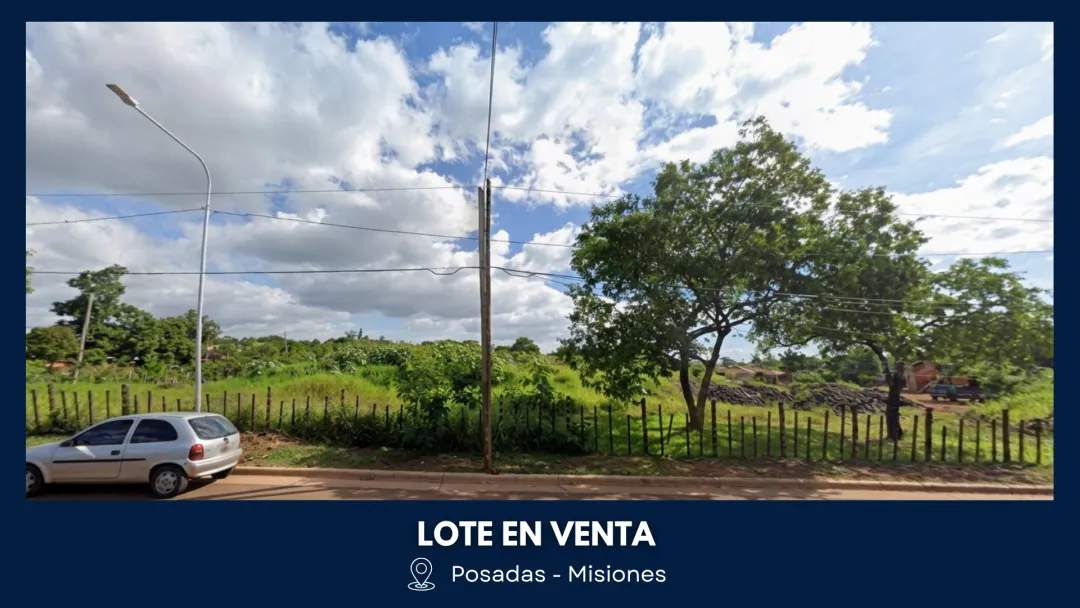 LOTE CON MAS DE 4.000 m2 SOBRE AV. MONSEÑOR DE ANDREA