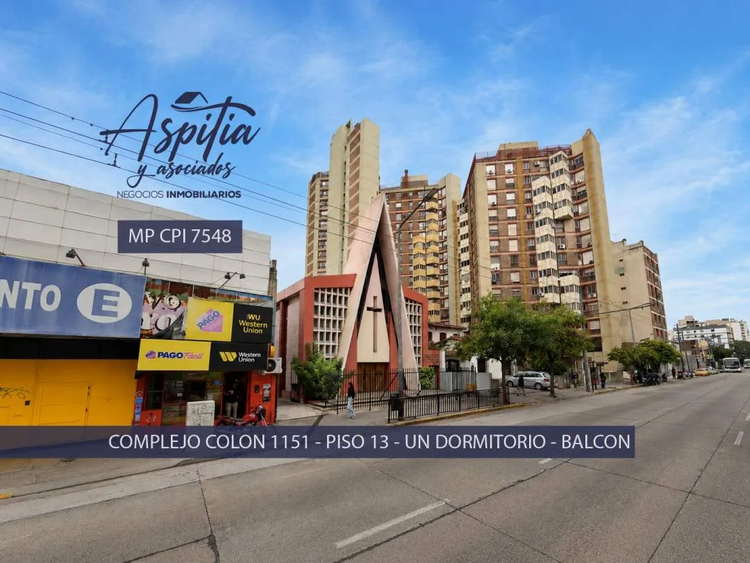 ALQUILER Departamento de 1 dormitorio en Alberdi - vista panorámica al Centro de Córdoba