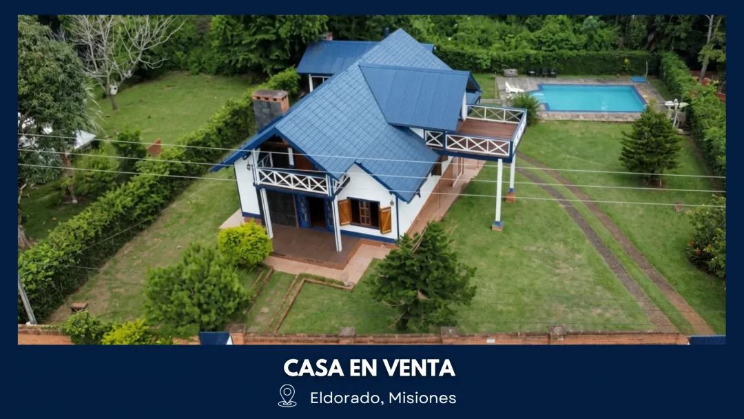 CASA en VENTA en KM 11 Eldorado Misiones