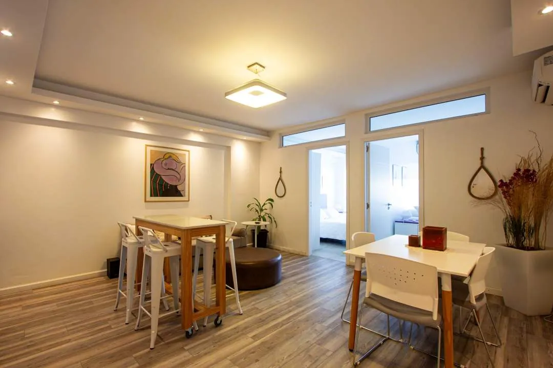 AGUERO y AV. SANTA FE, PALERMO EXP. 300.000 Alquiler Temporario 3 ambientes full amenities y lavarropas
