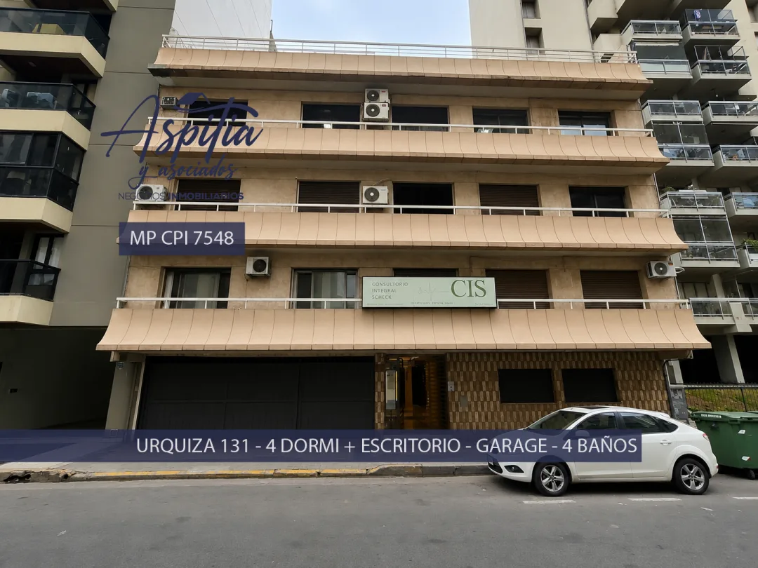 VENTA Piso de categoría con ascensor directo, 4 dormitorios y 2 cocheras en el Centro de Córdoba