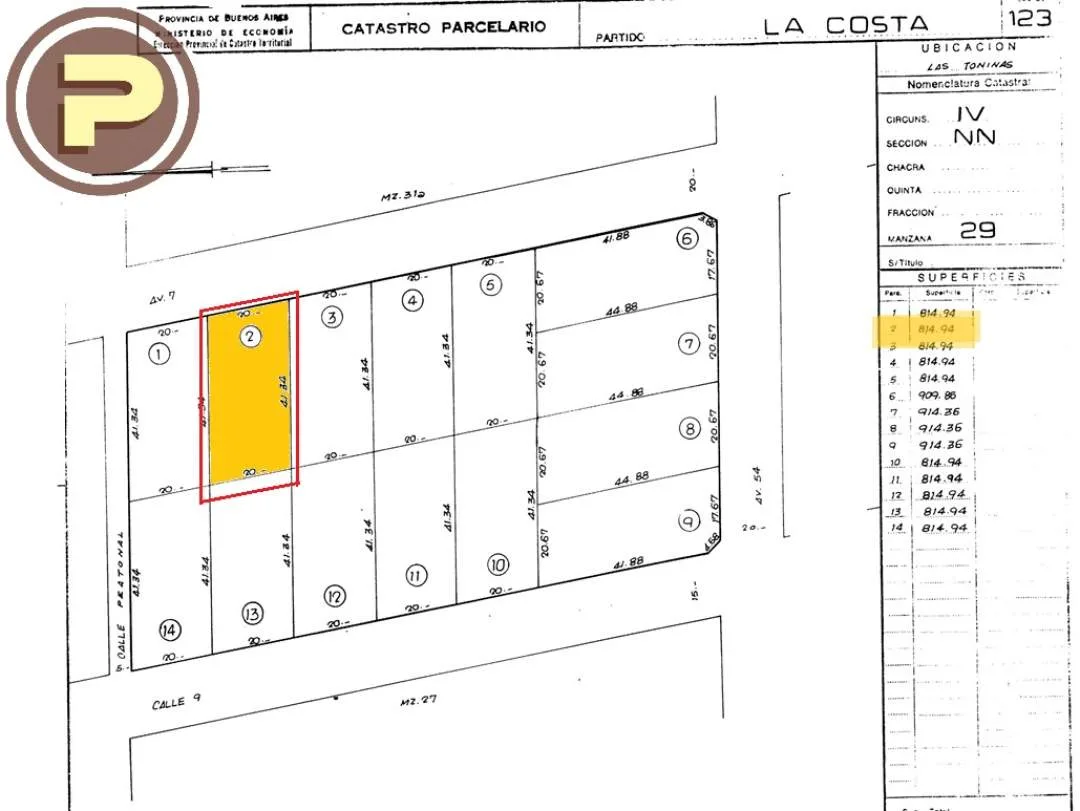 COSTA CHICA LOTE SOBRE ASFALTO