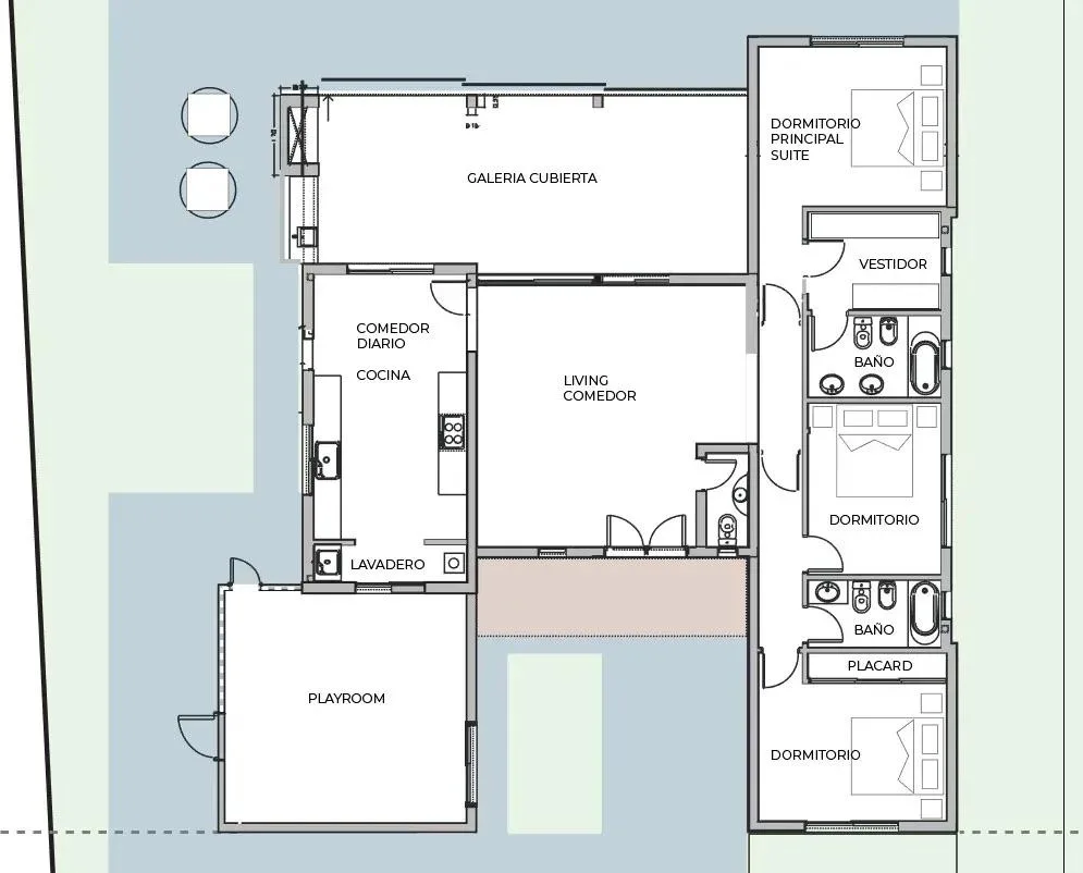 Casa en Venta de 6 ambientes en Santa Teresa sobre gran lote de 1400 m2.