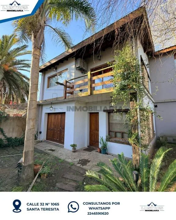 CASA EN VENTA BARRIO PARQUE GOLF, SANTA TERESITA