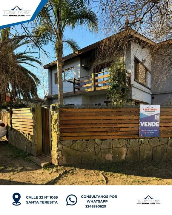 CASA EN VENTA BARRIO PARQUE GOLF, SANTA TERESITA