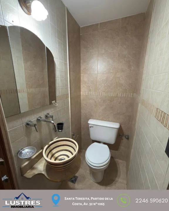casa en venta santa teresita parque golf con amplio lote