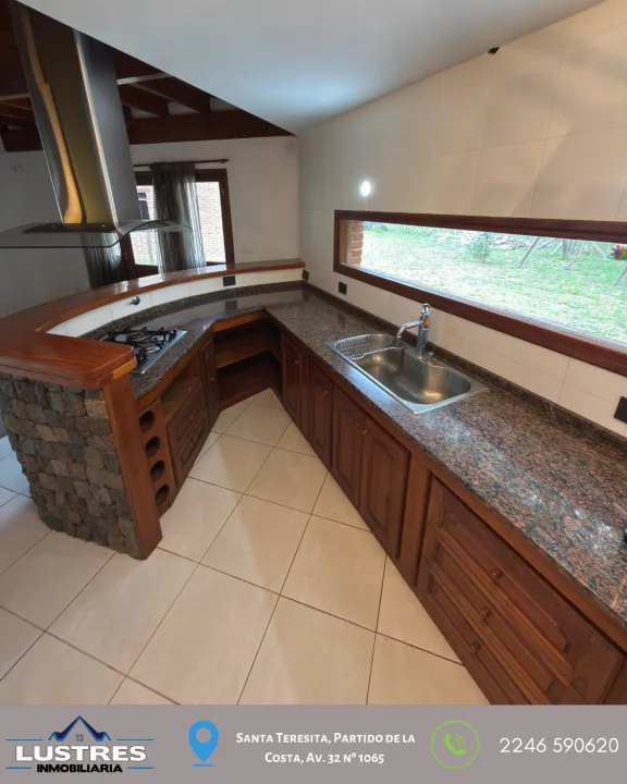casa en venta santa teresita parque golf con amplio lote