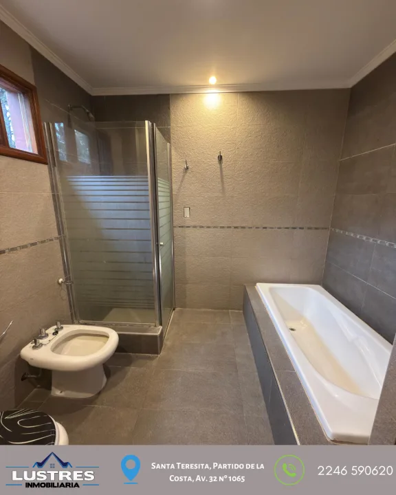 casa en venta santa teresita parque golf con amplio lote