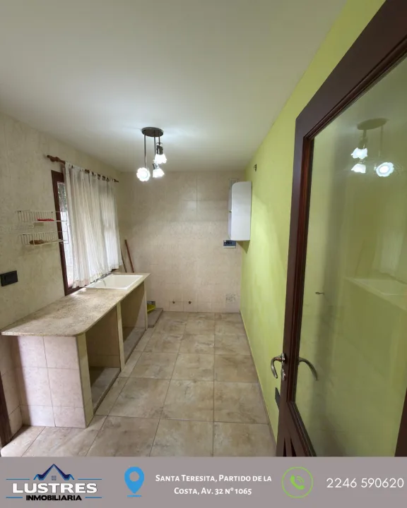 casa en venta santa teresita parque golf con amplio lote