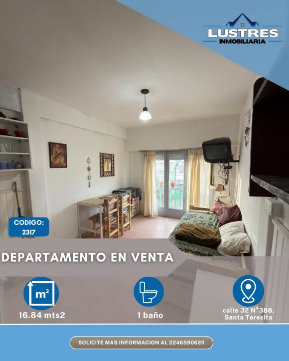 DEPARTAMENTO EN VENTA