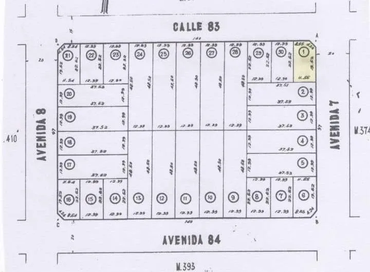 OFERTA !!! LOTE 83 Y 7 -RESERVADO-