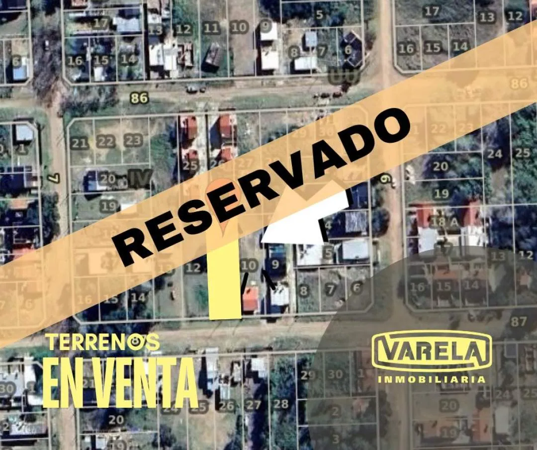 LOTE EN VENTA 630 M2 CALLE 87 E/ 6 Y 7