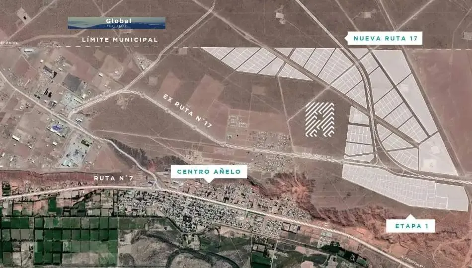 LOTES EN PARQUE INDUSTRIAL Y URBANO EN AÑELO, NEUQUÉN PATAGONIA ARGENTINA
