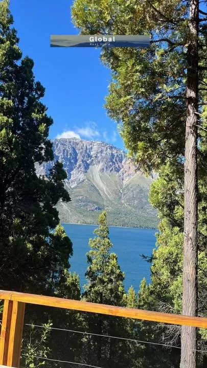 FABULOSA CABAÑA EN BARRIO CERRADO, COSTA LAGO CHOLILA, CHUBUT PATAGONIA ARGENTINA