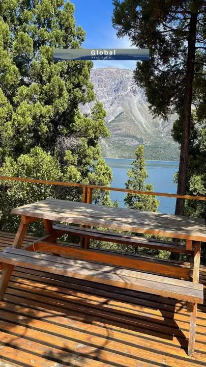 FABULOSA CABAÑA EN BARRIO CERRADO, COSTA LAGO CHOLILA, CHUBUT PATAGONIA ARGENTINA