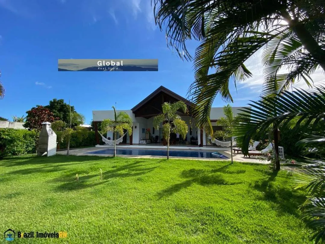 Fabulosa Casa En Condominio Pipa Natureza, Praia Da Pipa Rn Brasil