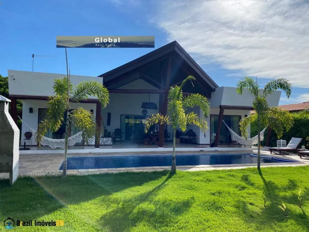 Fabulosa Casa En Condominio Pipa Natureza, Praia Da Pipa Rn Brasil