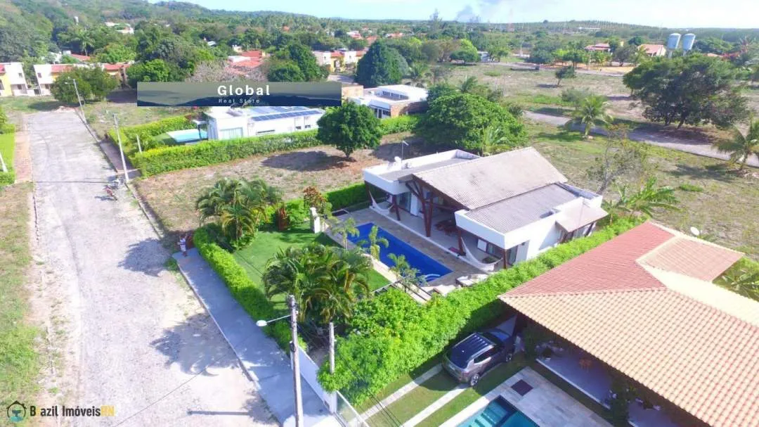 Fabulosa Casa En Condominio Pipa Natureza, Praia Da Pipa Rn Brasil
