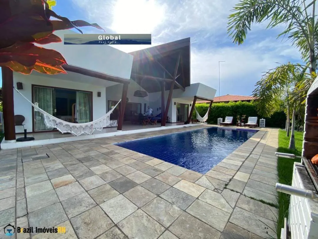 Fabulosa Casa En Condominio Pipa Natureza, Praia Da Pipa Rn Brasil