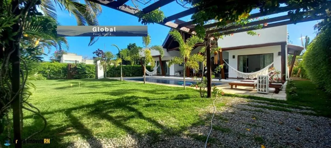 Fabulosa Casa En Condominio Pipa Natureza, Praia Da Pipa Rn Brasil