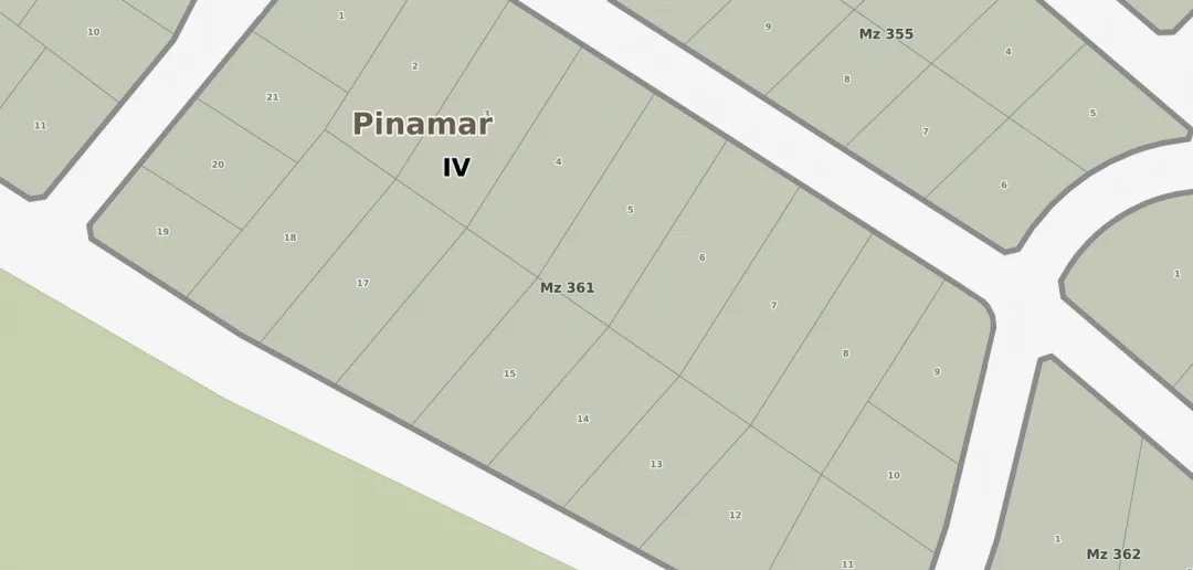 En Cariló | Lotes de Extensión Urbana ( manzana 361 lote 3)