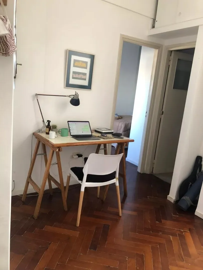 Dos Ambientes Con Terraza Y Parrilla Propia