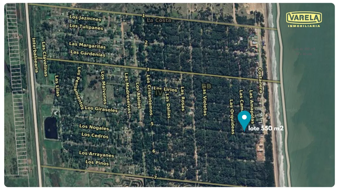 Lote En Esquina Unifamiliar A 200mts Del Mar - Costa Del Este