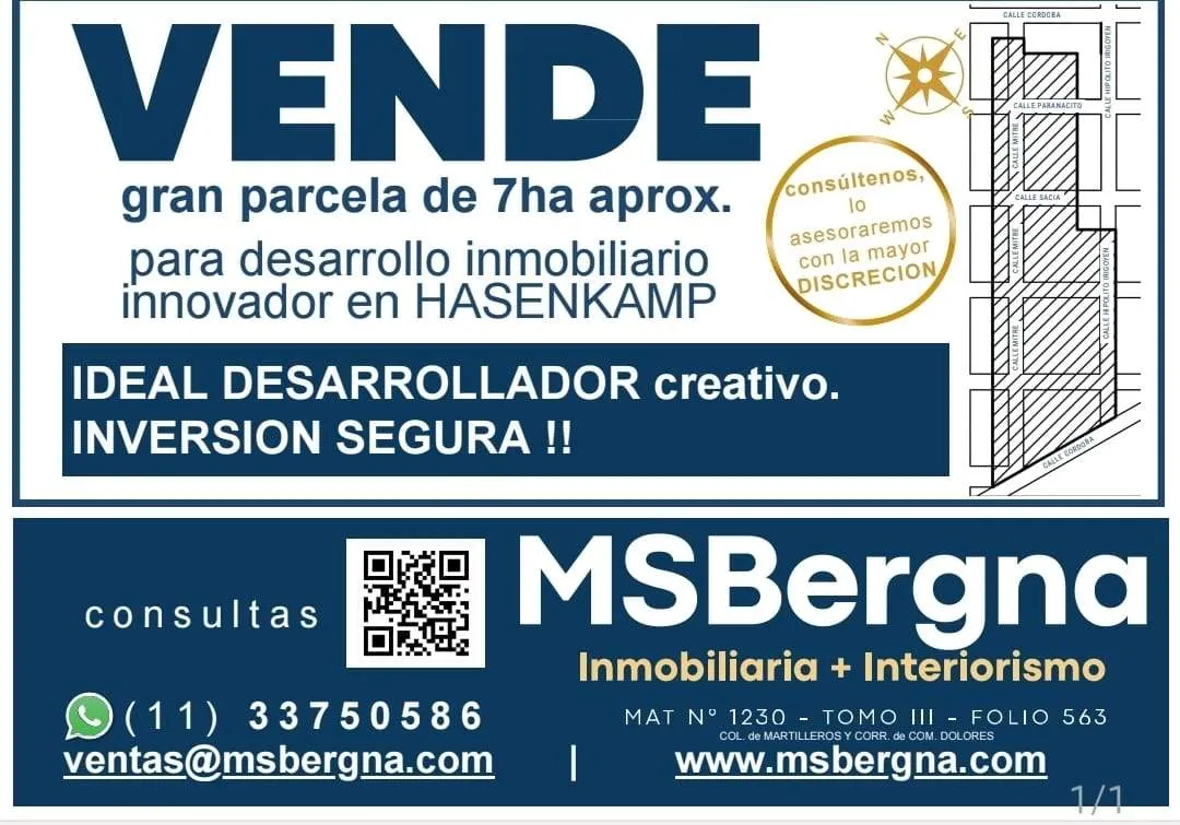 GRAN PARCELA PARA DESARROLLO INMOBILIARIO