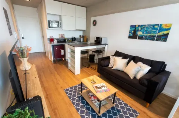 Monoambiente Moderno En Edificio Con Amenities ¡¡amoblado!!
