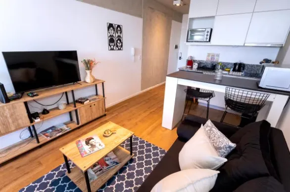 Monoambiente Moderno En Edificio Con Amenities ¡¡amoblado!!