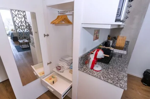 Monoambiente Moderno En Edificio Con Amenities ¡¡amoblado!!